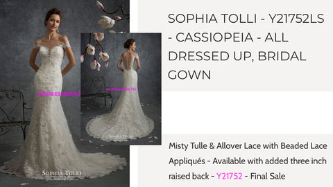 Sophia Tolli Cassiopeia Wedding Dress