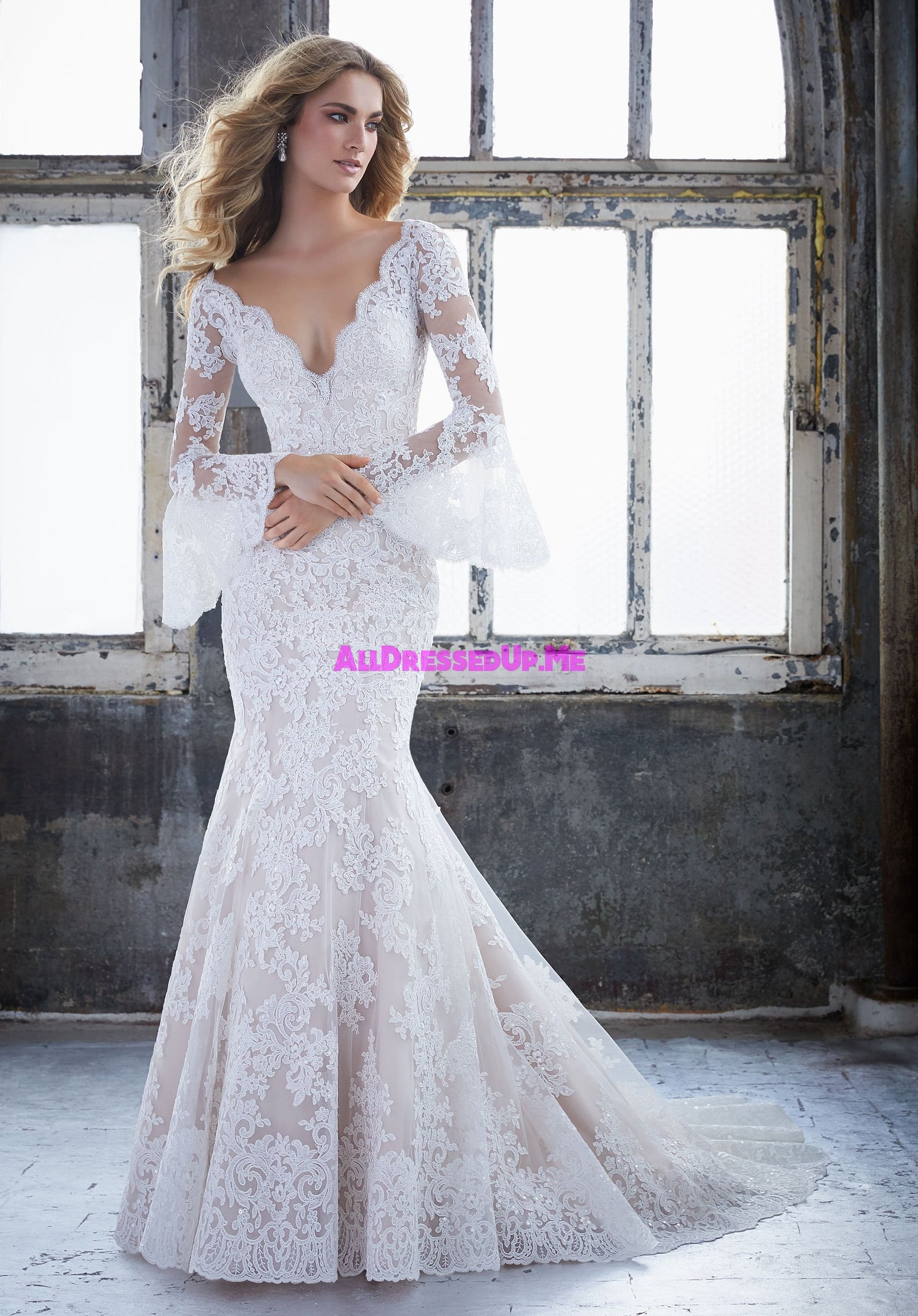 Last Dress In Store; Size: 16, Color: Ivory | Voyage - Alaina - 6932