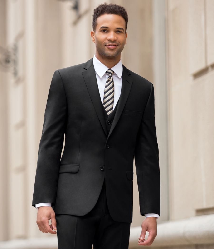 Allure Men Ultra Slim Heather Grey Clayton Suit Ultra Slim Fit Suit