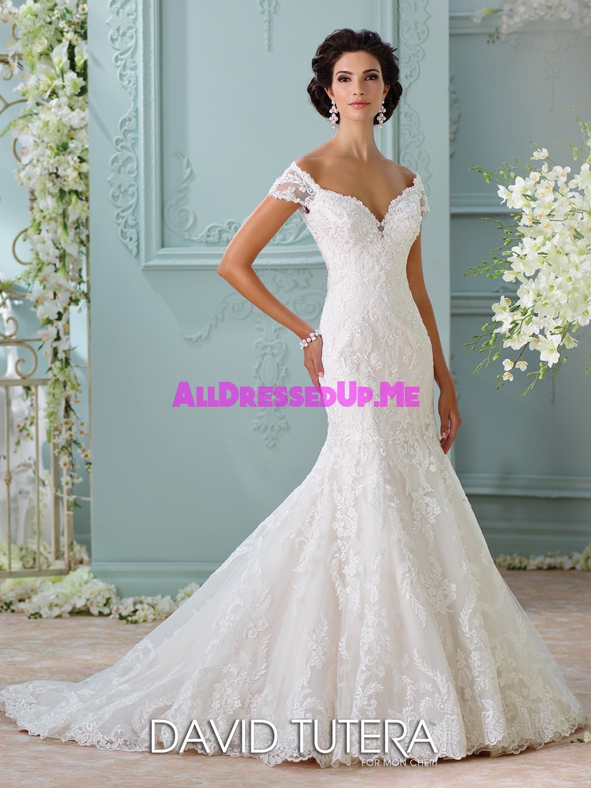 David Tutera Aura 116201 All Dressed Up Bridal  Gown  