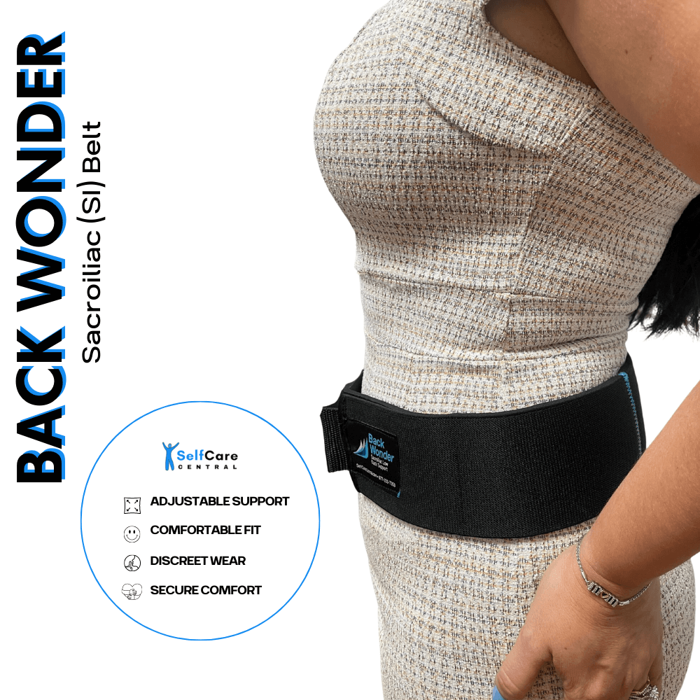 Back Wonder Sacroiliac Support Belt for SI Joint Pain Relief