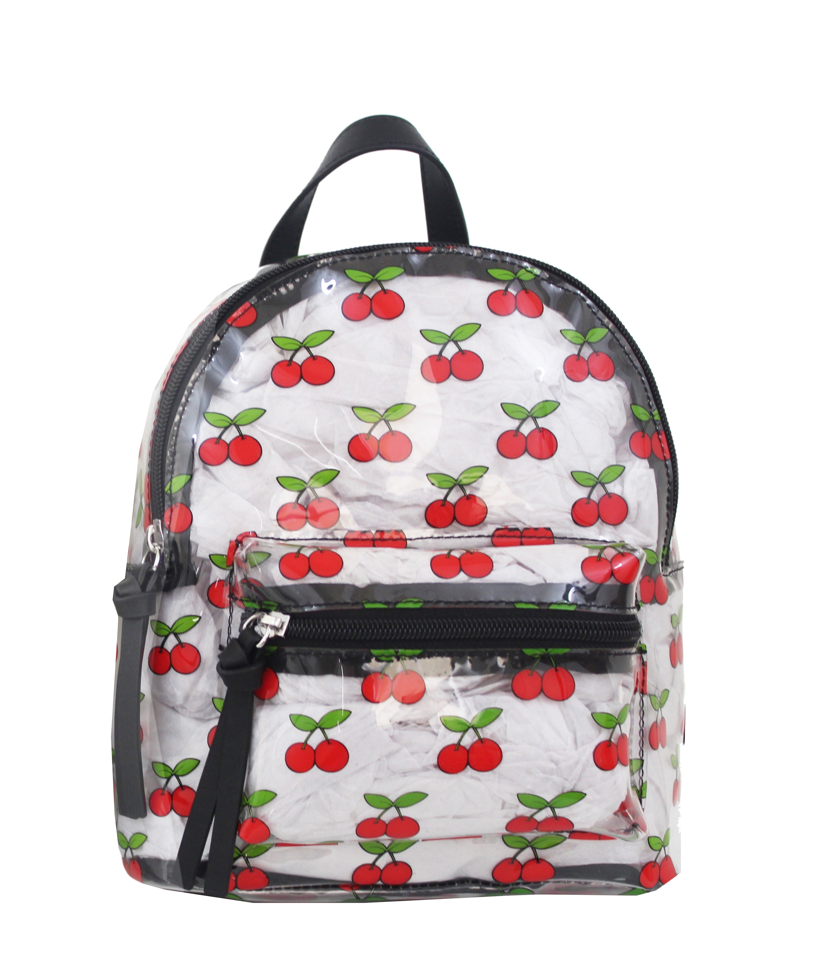 cherry mini backpack