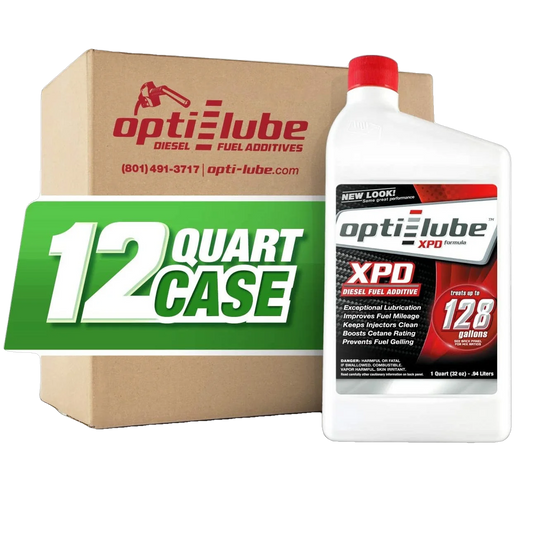 Opti-Lube XPD Formula Aditivo de combustible diesel: Cuartos de galón (12  cuartos (1536 galones))