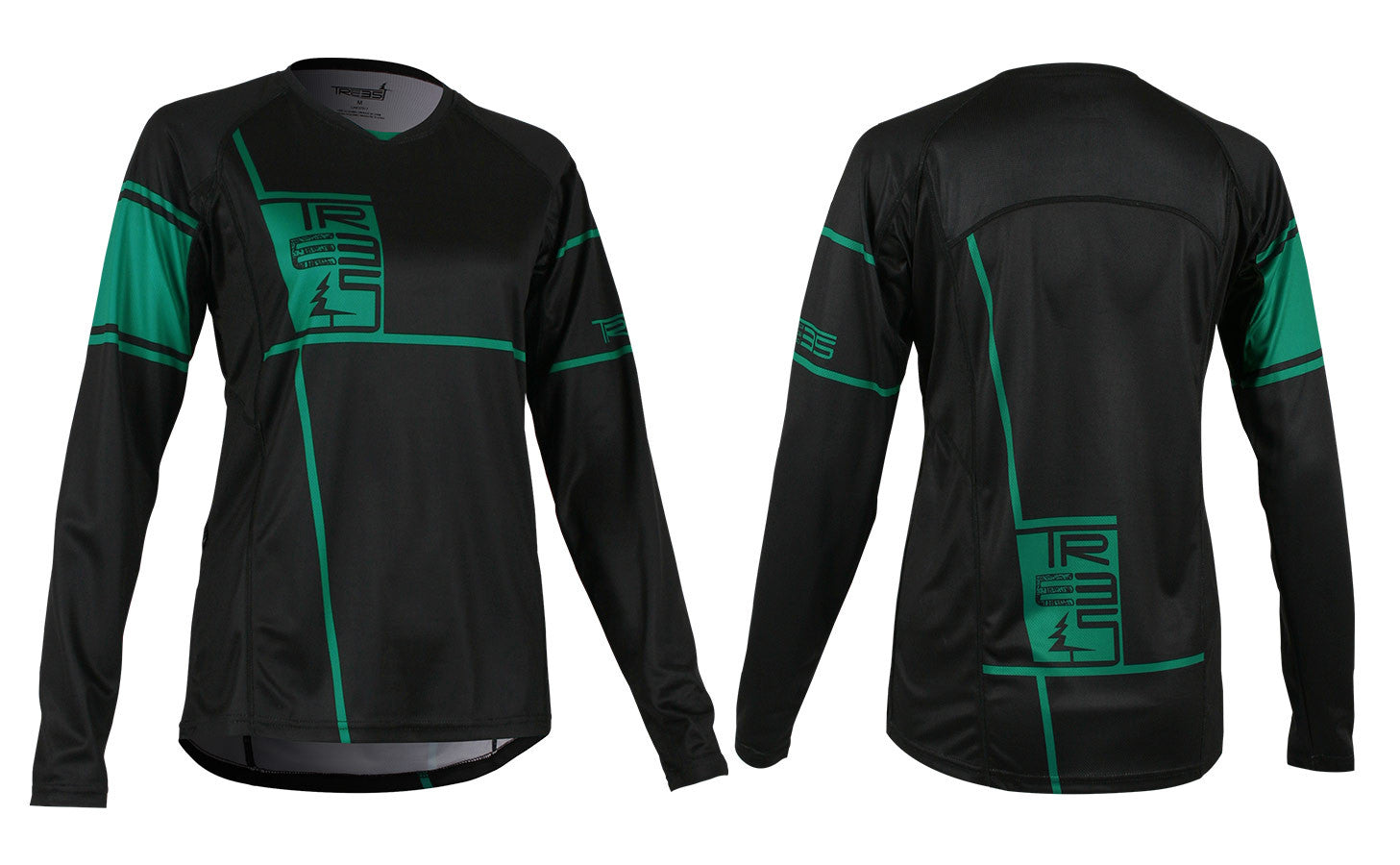 trees mountain bike apparel