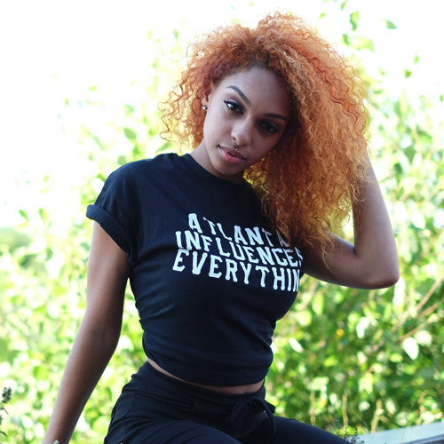 Bem Joiner says “Atlanta Influences Everything” Tee (Black/White) – Atlanta  Influences Everything