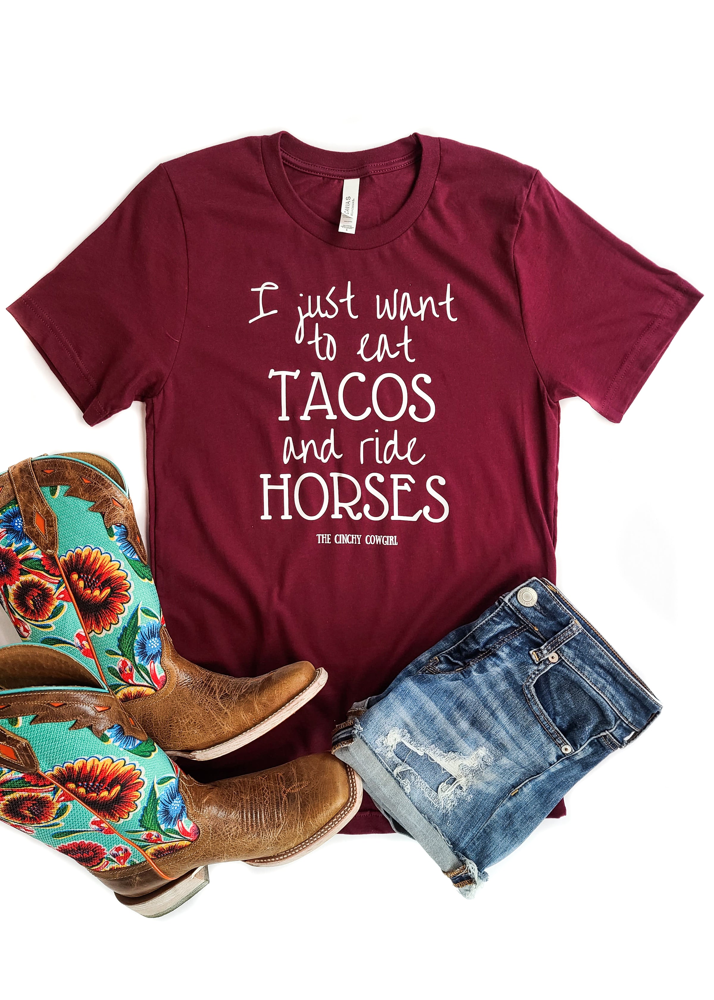 cowgirl graphic tees