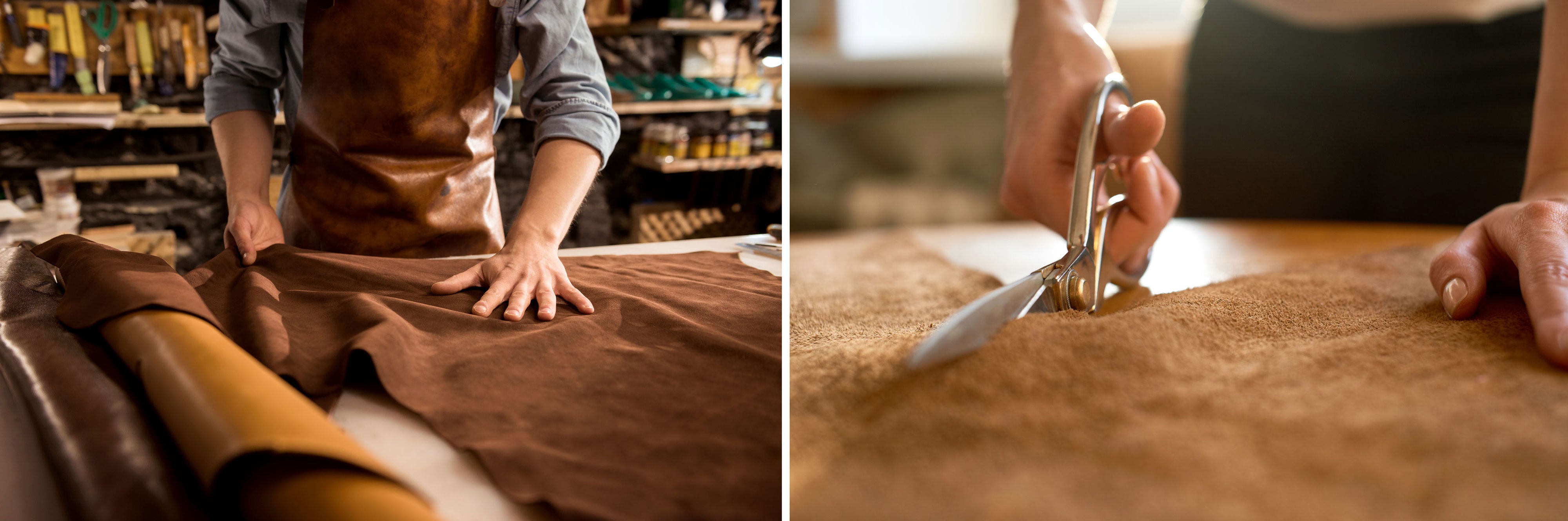 Travailler le cuir : un savoir-faire par nos maroquiniers