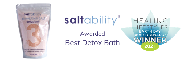Earth Day Beauty Awards 2021 Saltability Himalayan Salt Detox Bath