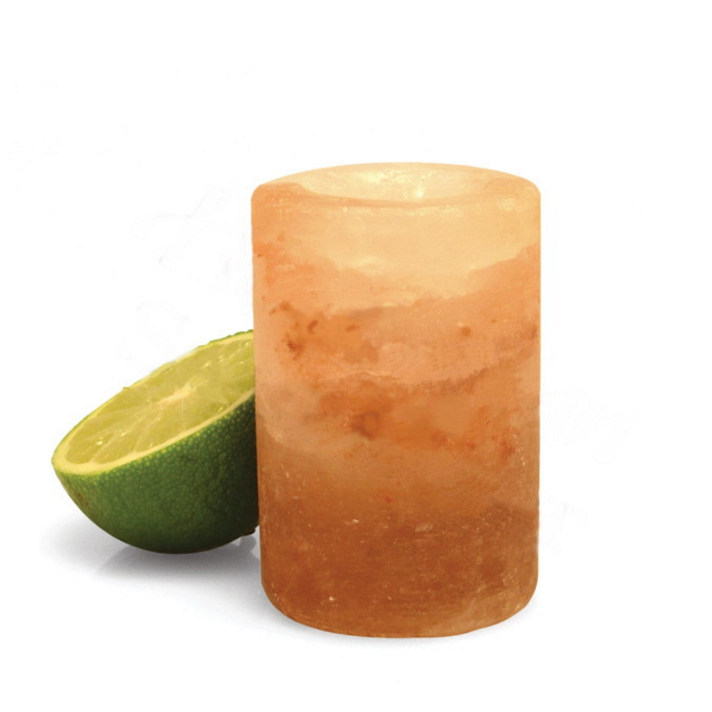 pink himalayan salt shot glasses