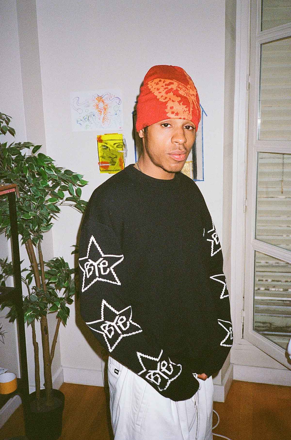 Bye Jeremy Star Crewneck Sweatshirt & Butterfly Beanie