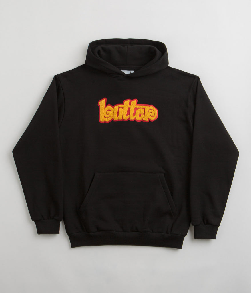 Butter Goods Big Apple Hoodie - Black | Flatspot