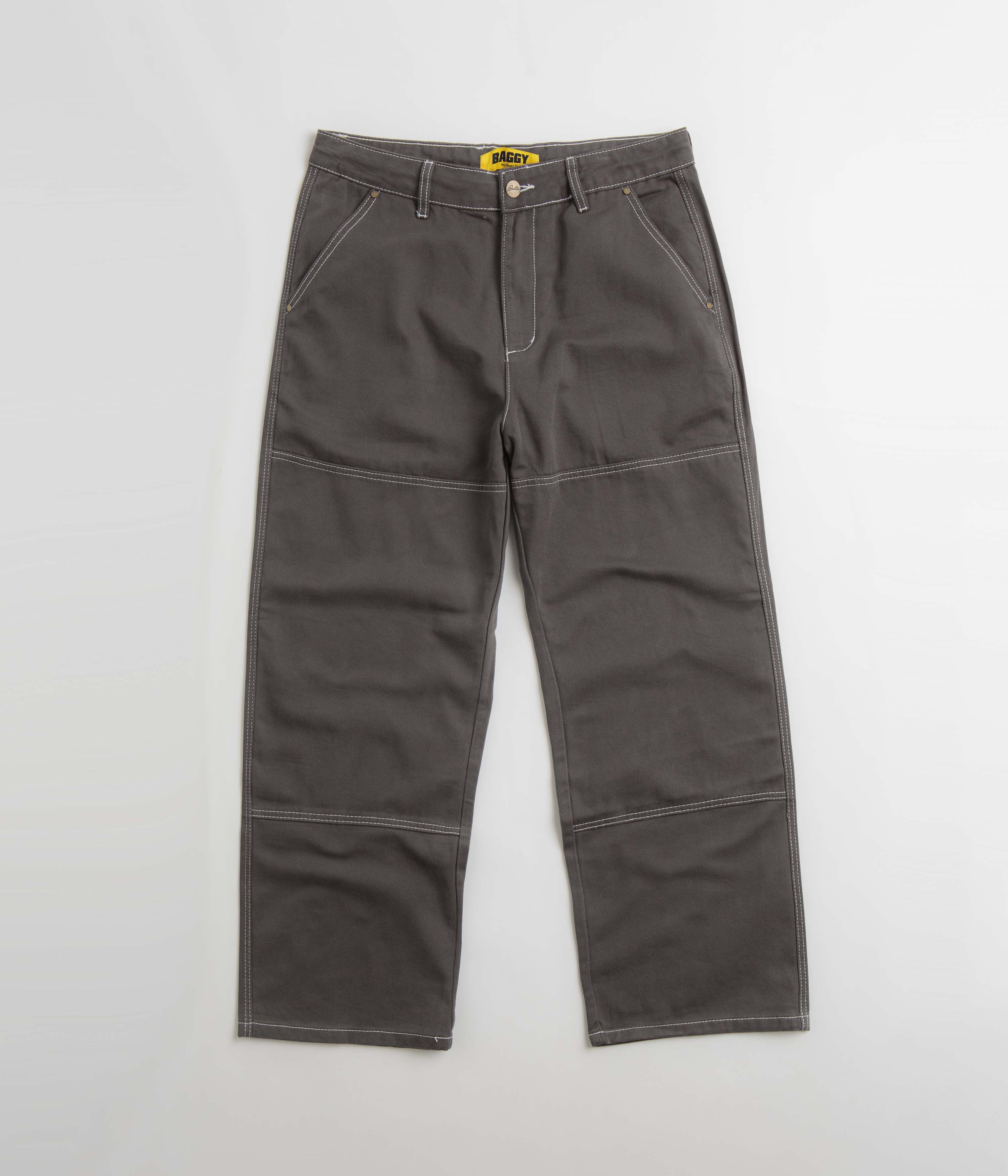 Butter Goods Work Double Knee Pants - AspennigeriaShops - Charcoal