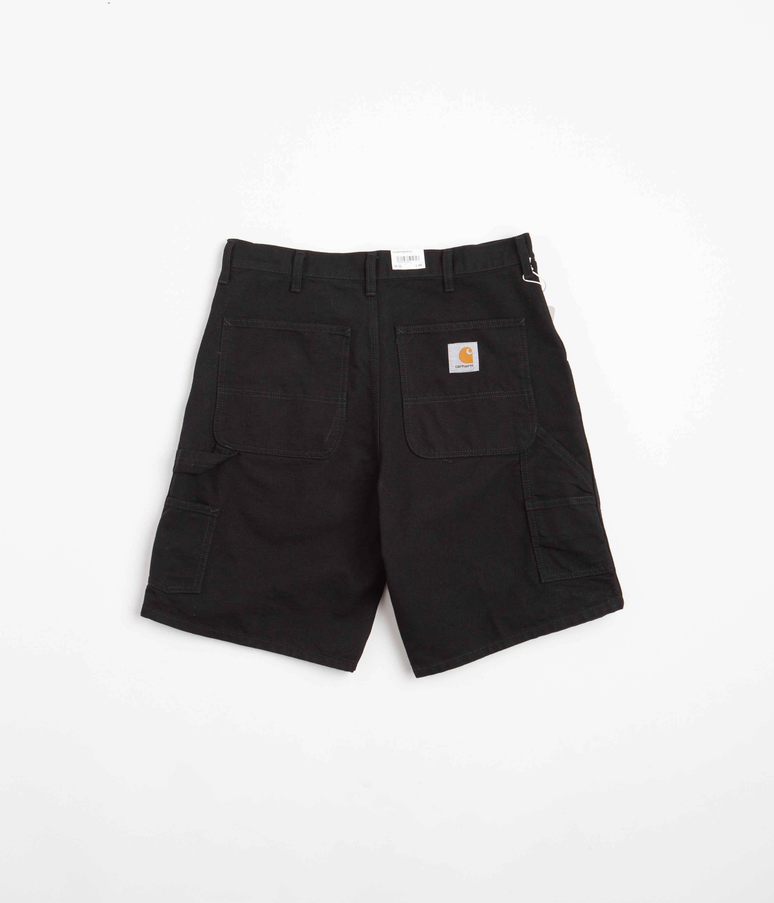 Carhartt Double Knee Shorts - Black | Flatspot