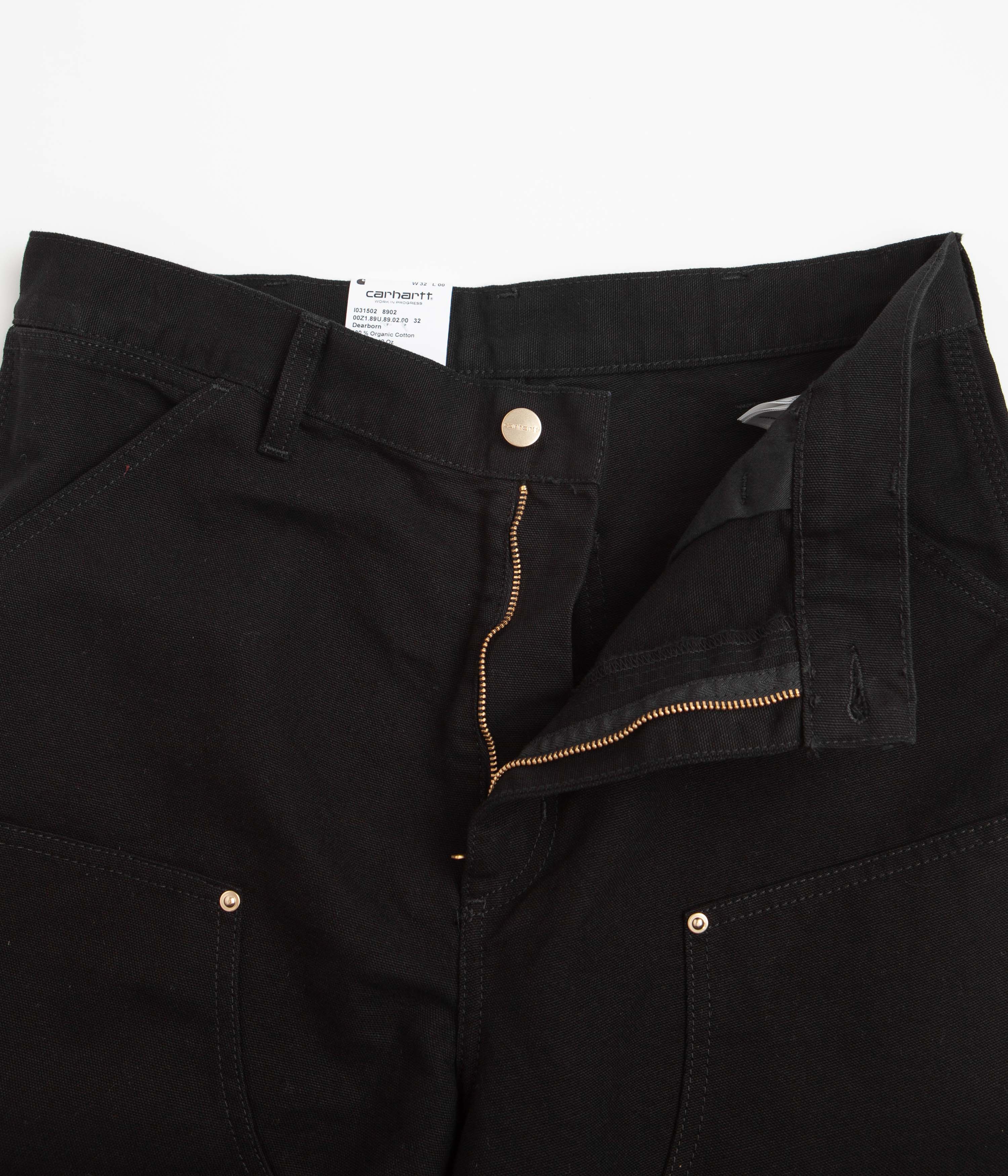 Carhartt Double Knee Shorts - Black | Flatspot