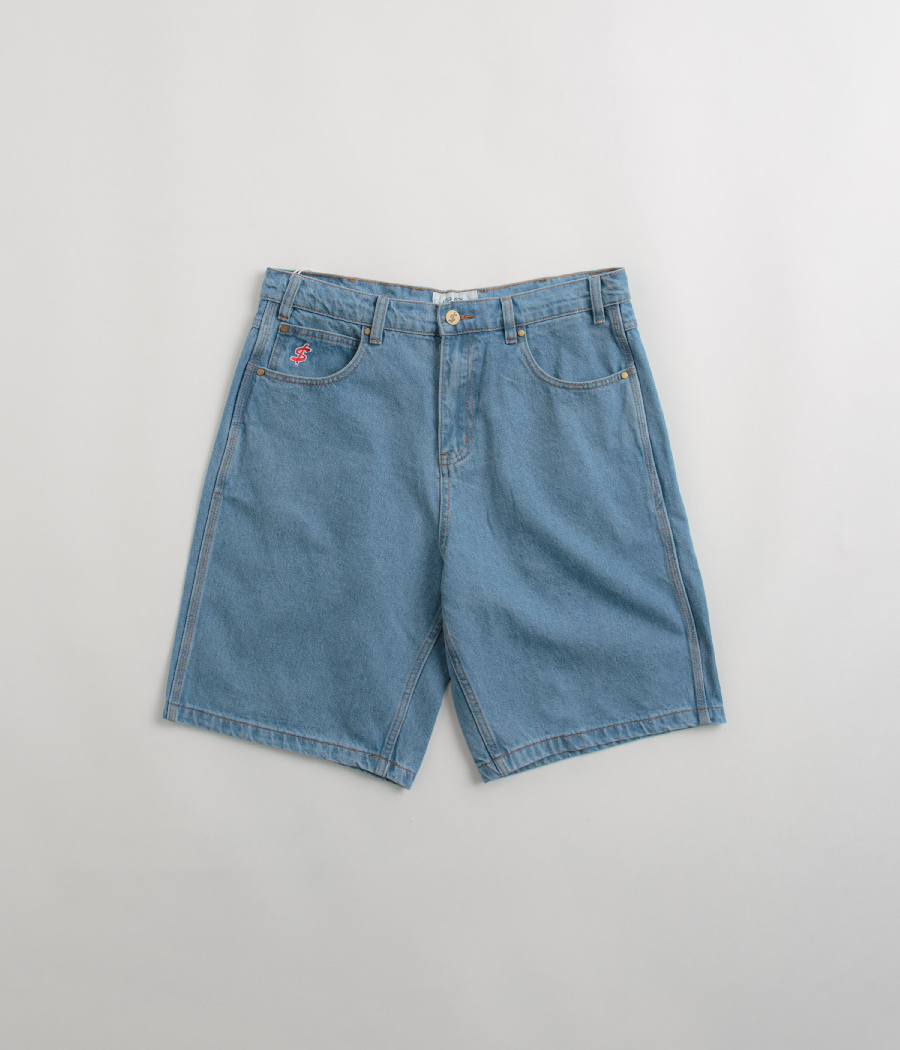 Image of Cash Only Logo Denim Shorts