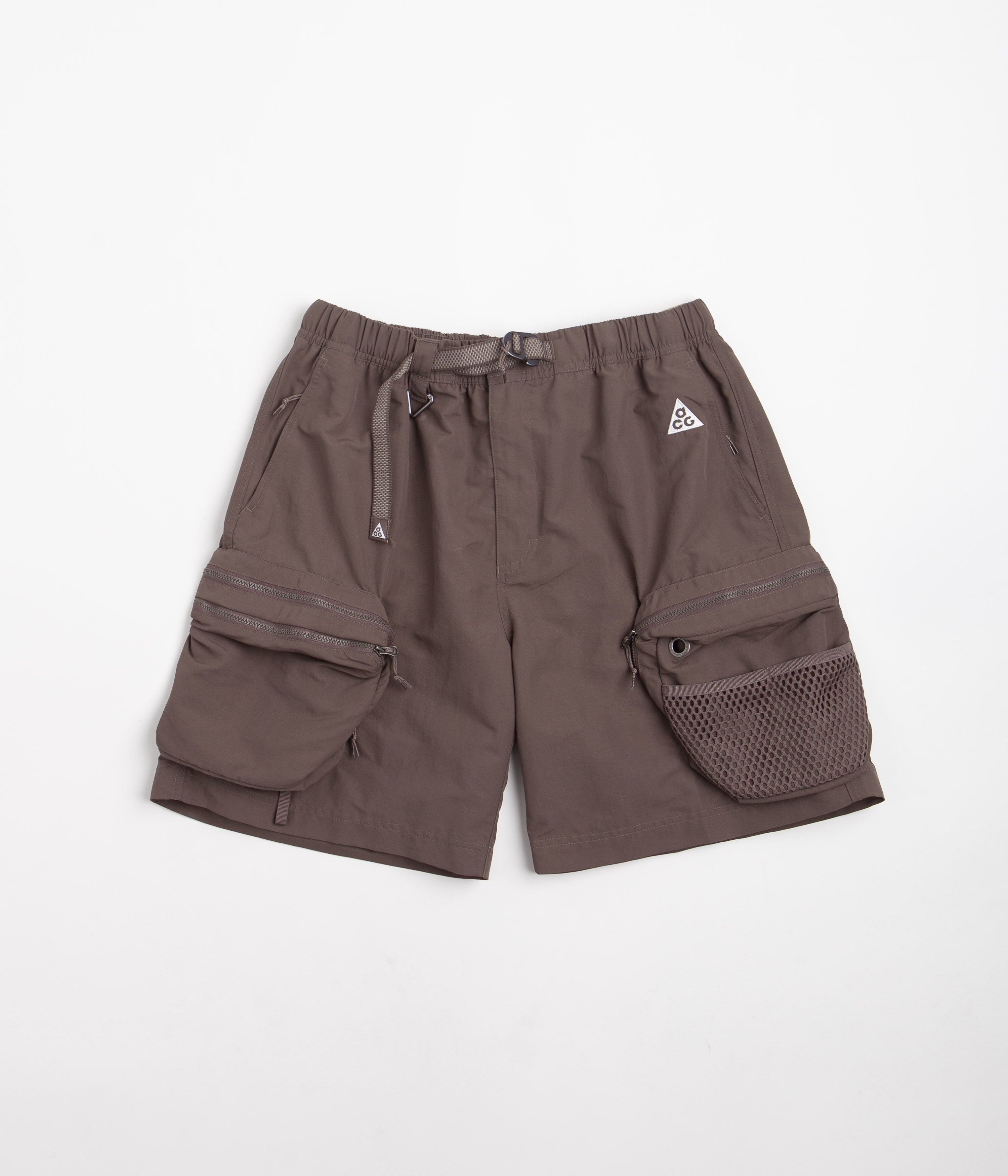 Nike ACG Snowgrass Cargo Shorts - Ironstone / Moon Fossil / Summit White