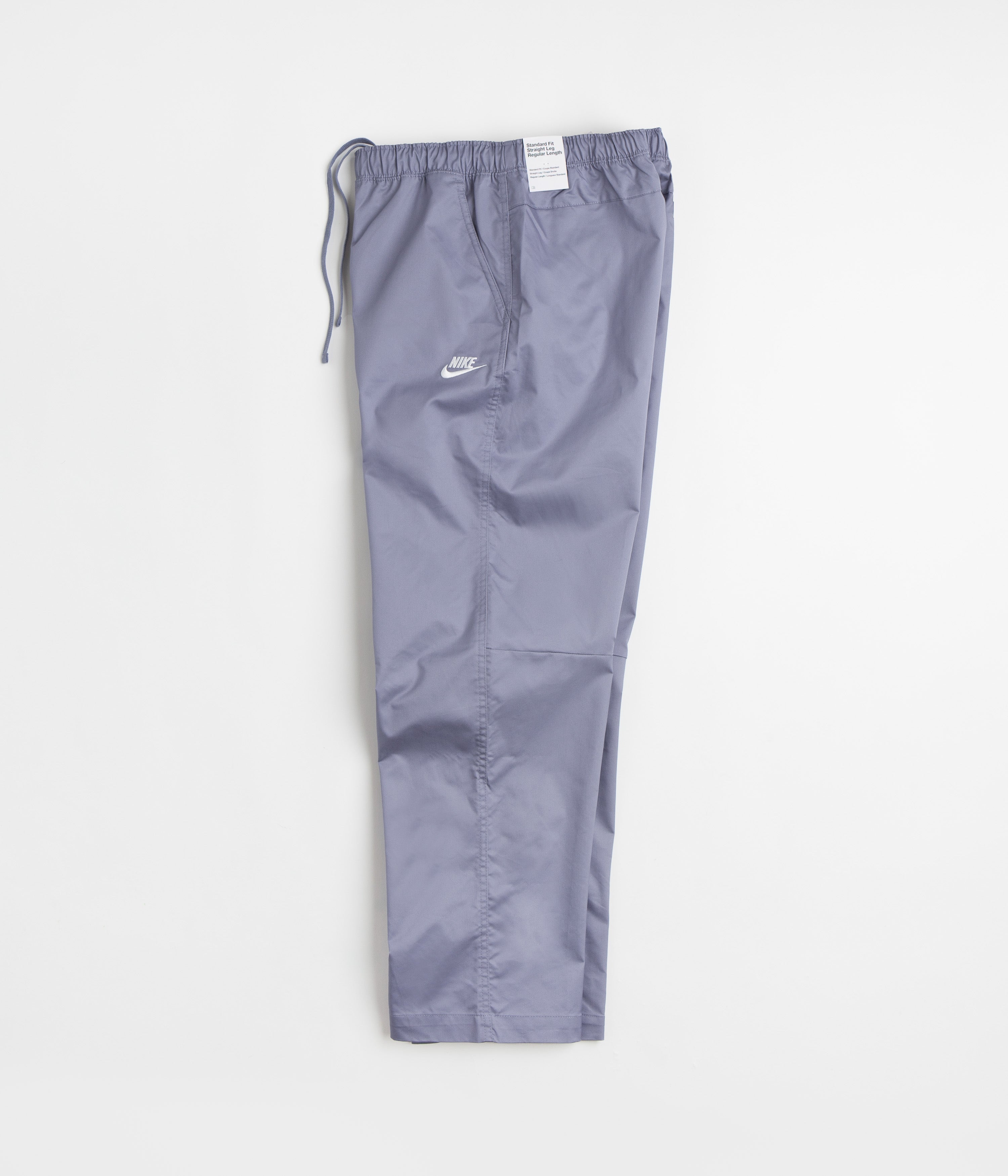 Nike Club Straight Leg Pants - Ashen Slate / White | Flatspot