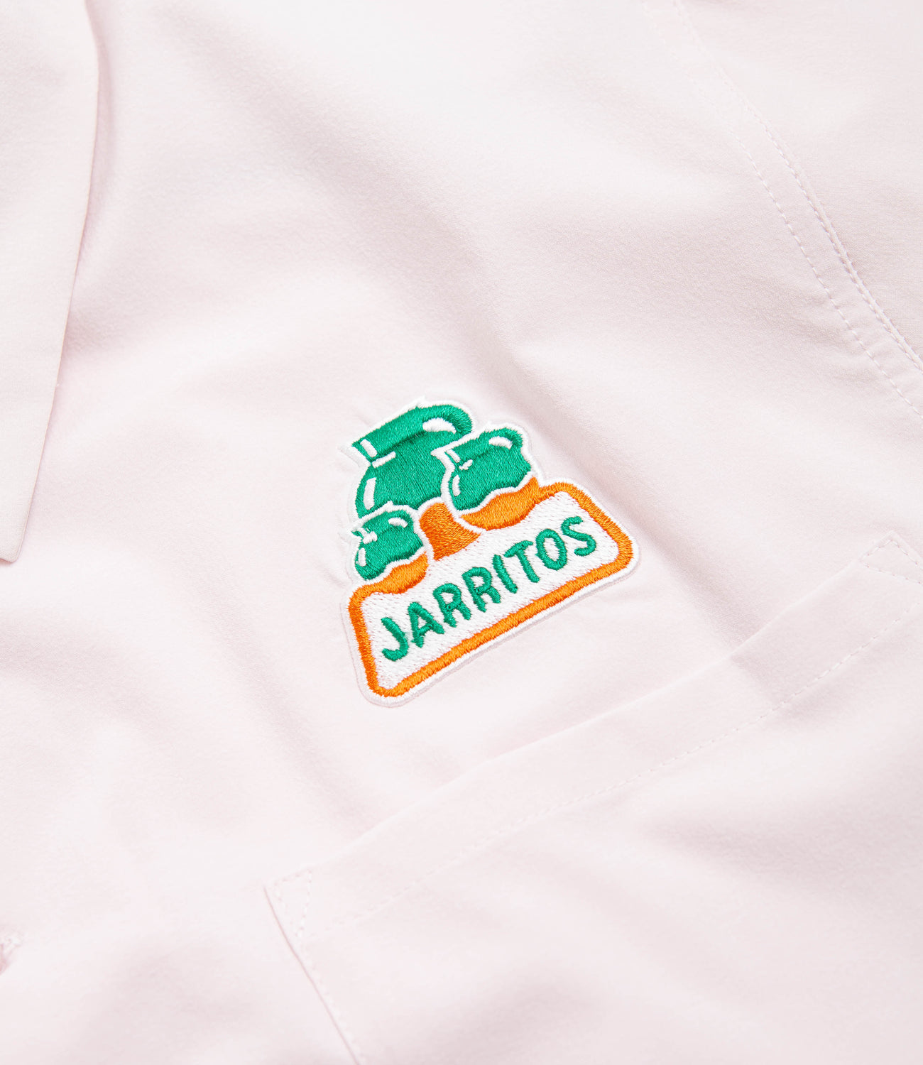 Nike SB x Jarritos Short Sleeve Bowling Shirt - Pearl Pink | Flatspot