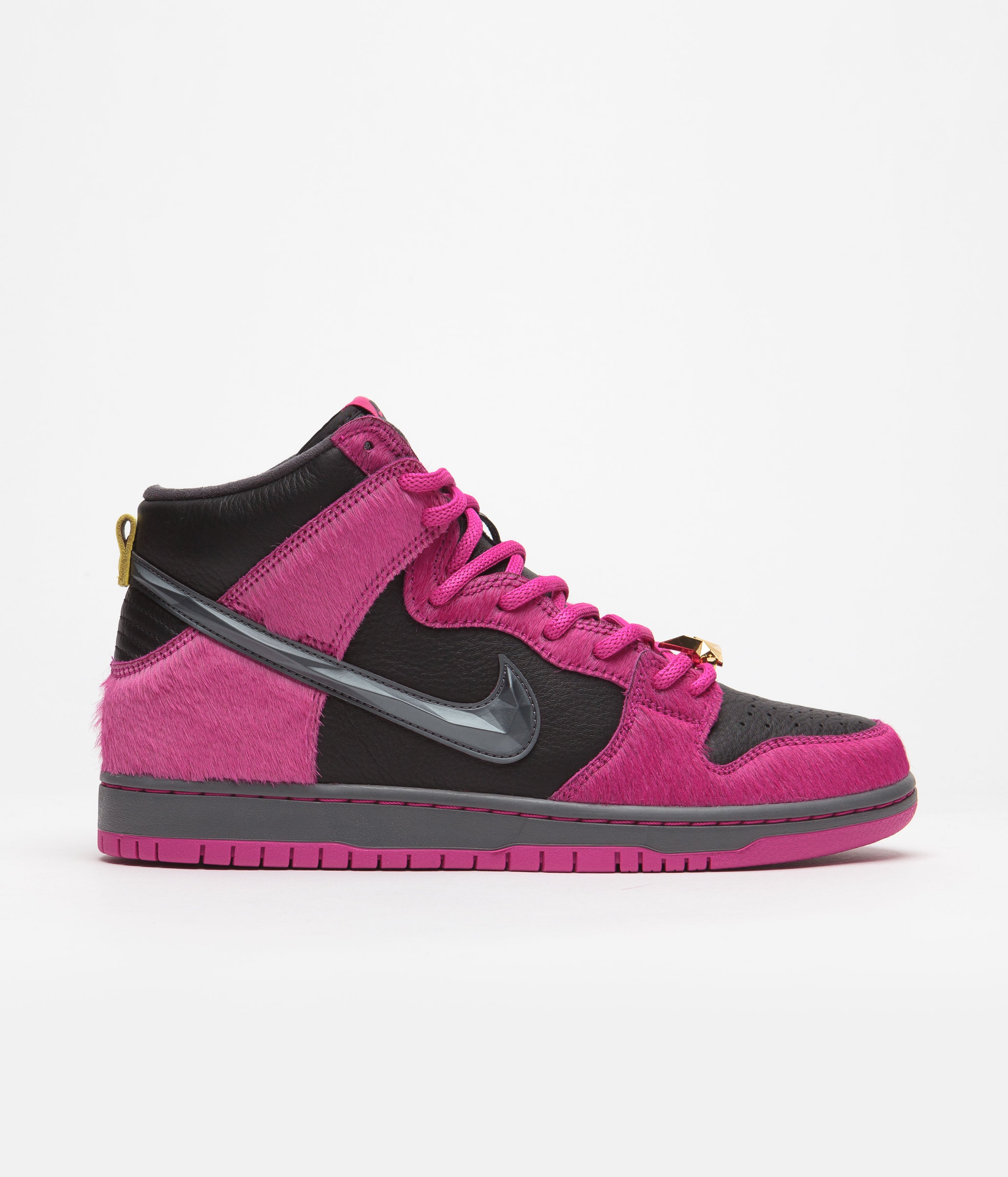 Nike SB x Run The Jewels Dunk High Shoes - Active Pink / Black