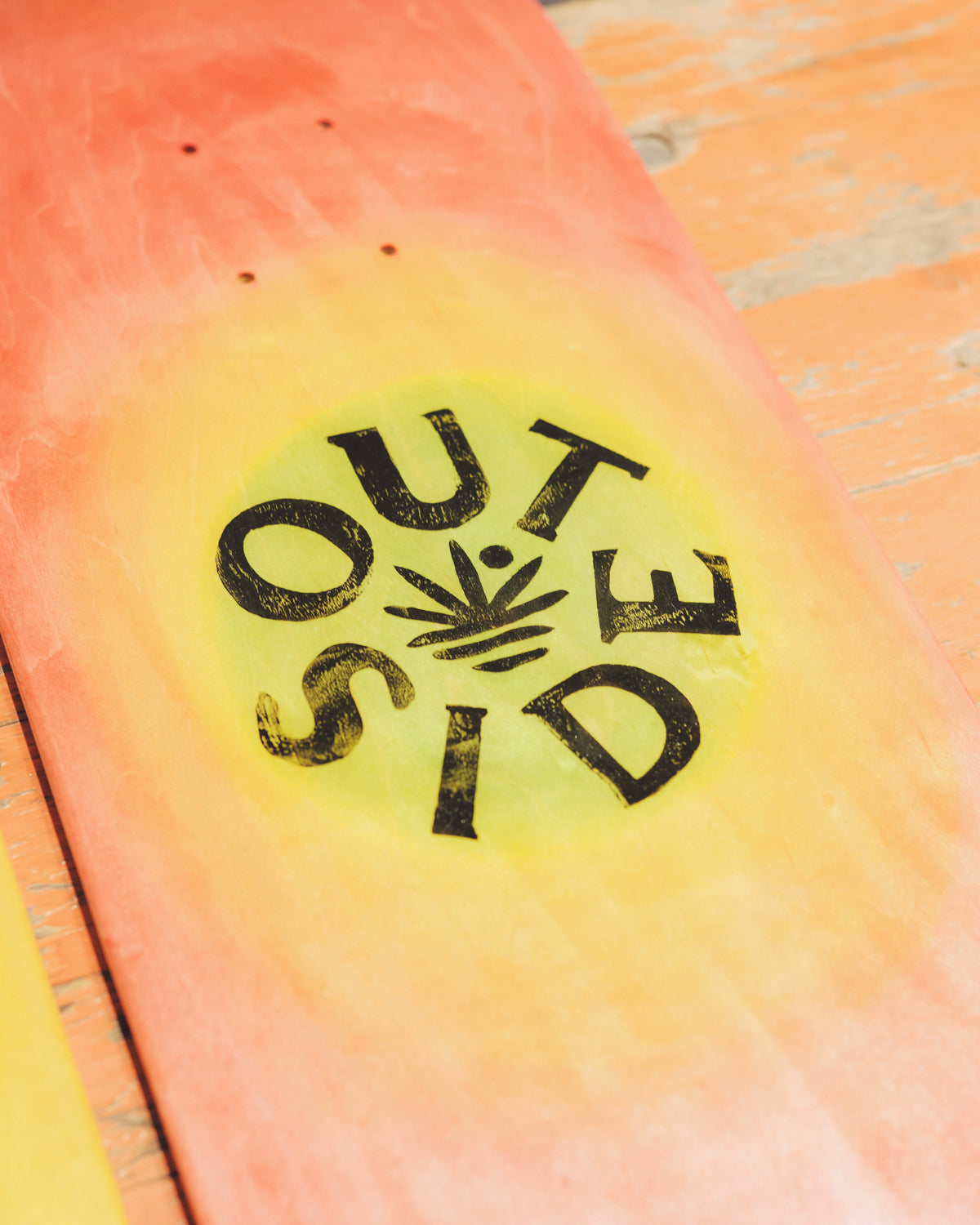 Outside Devon Skateboard Deck