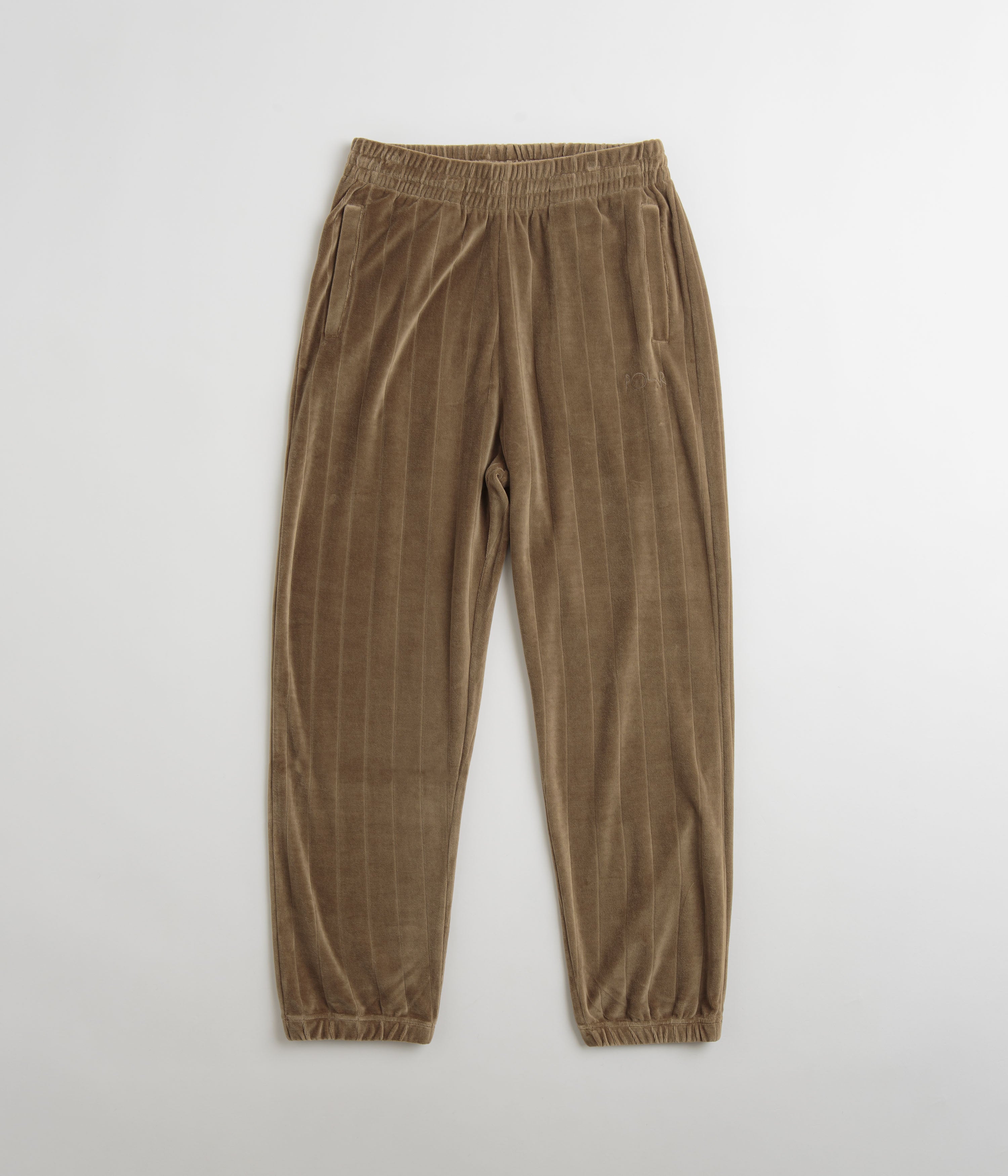 Polar Stripe Velour Sweatpants Beech Flatspot