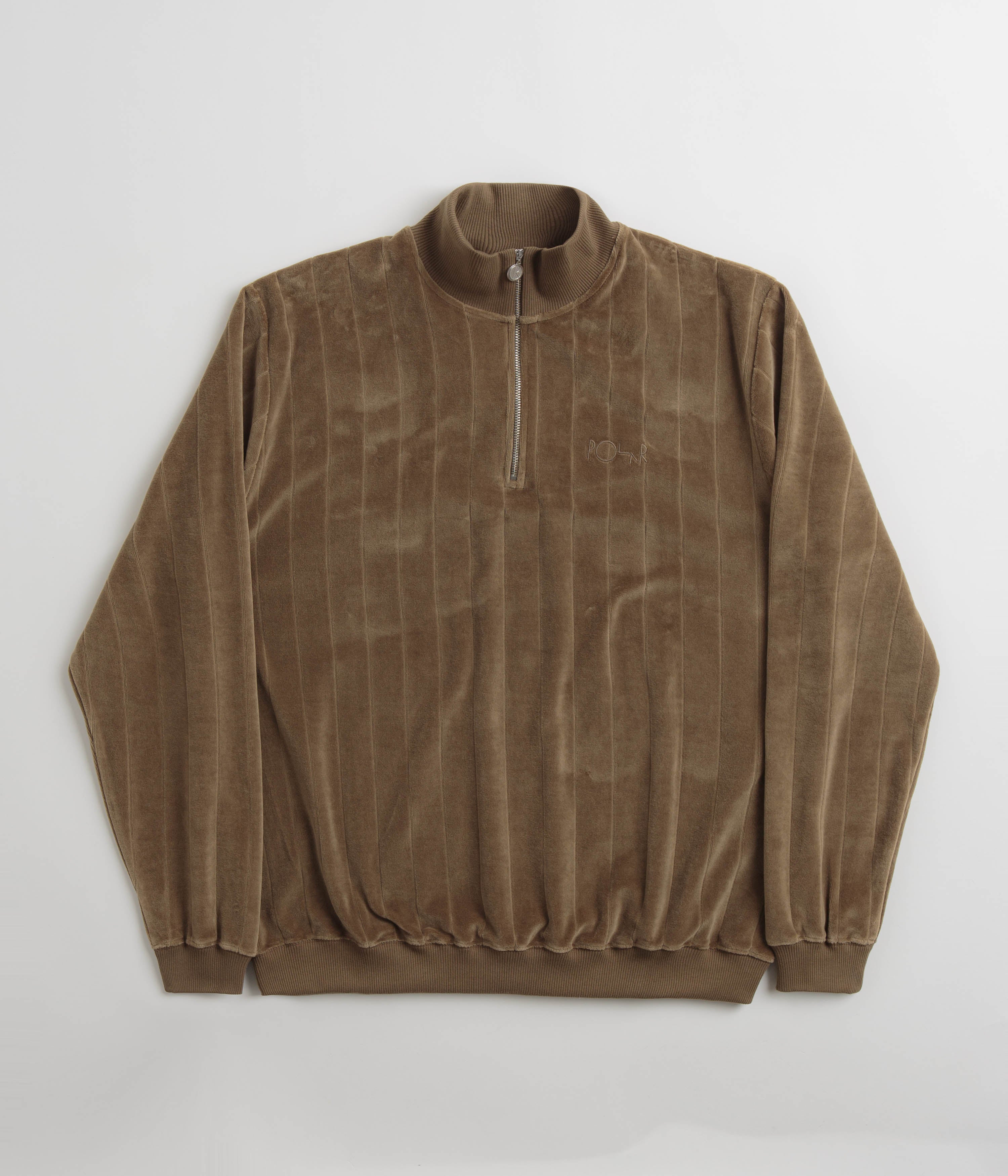 Beech | Sixs Ts7 Korte Mouwen T-Shirt - Polar Stripe Velour Zip