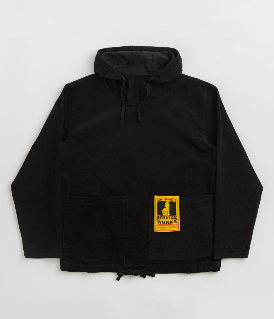 Service Works Scribble Logo Hoodie - Black