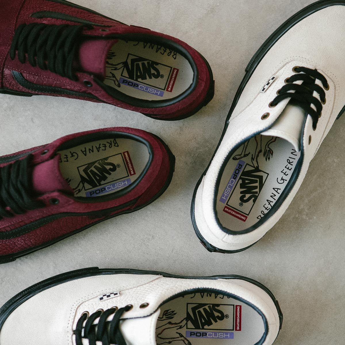 Vans Old Skool Breana Geering Port Royale & Black Suede