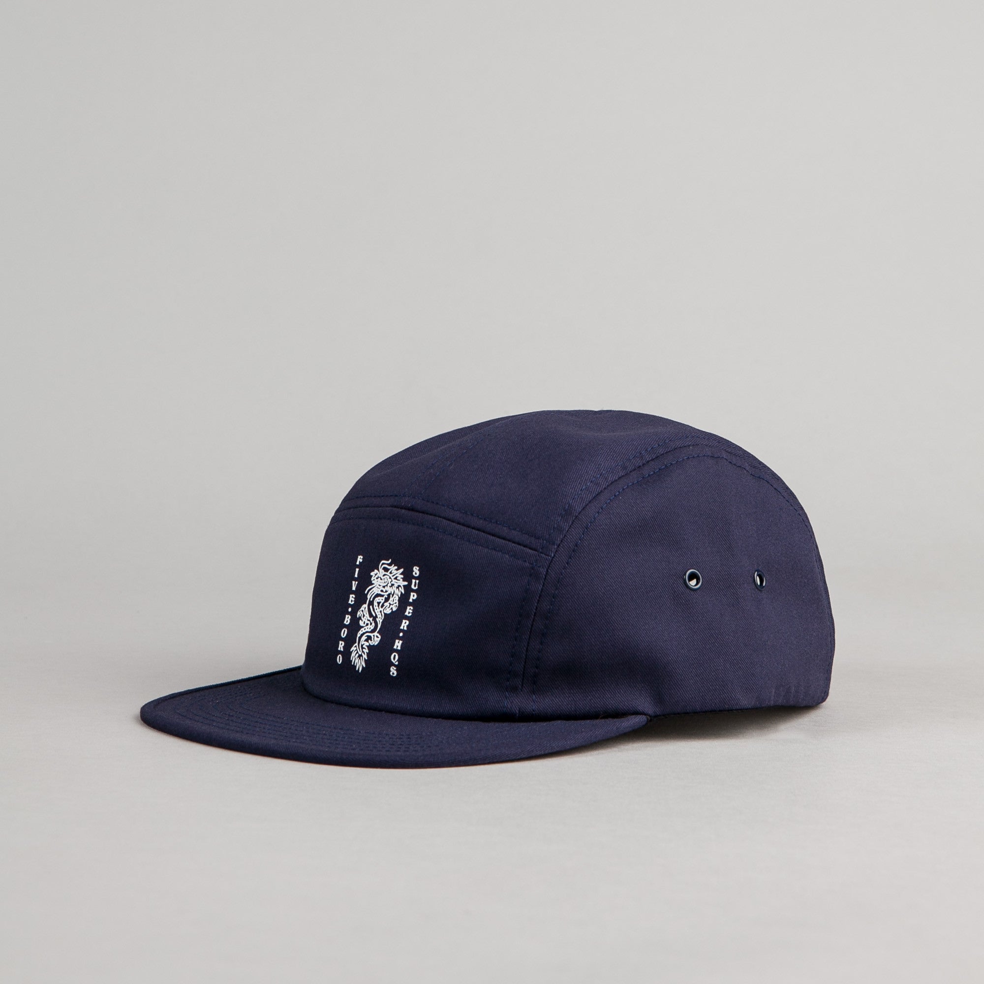 5Boro NY Logo Hat - Navy - KCDC Skateshop