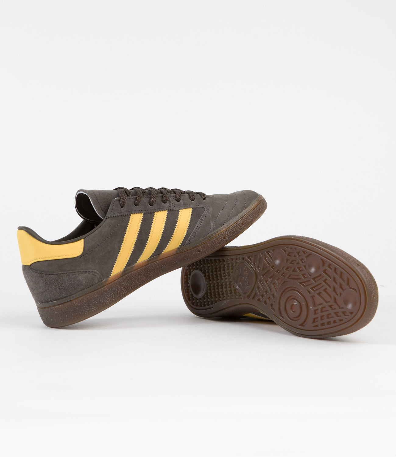 princesa Reparación posible Mártir Adidas Busenitz Vintage Shoes - Shadow Olive / Bold Gold / Gum5 | Flatspot