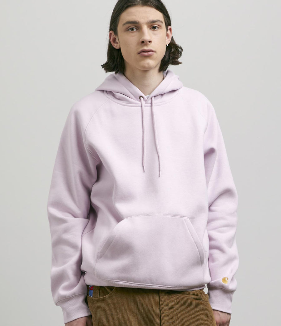 Carhartt Chase Hoodie - Cold Viola / Gold | Flatspot