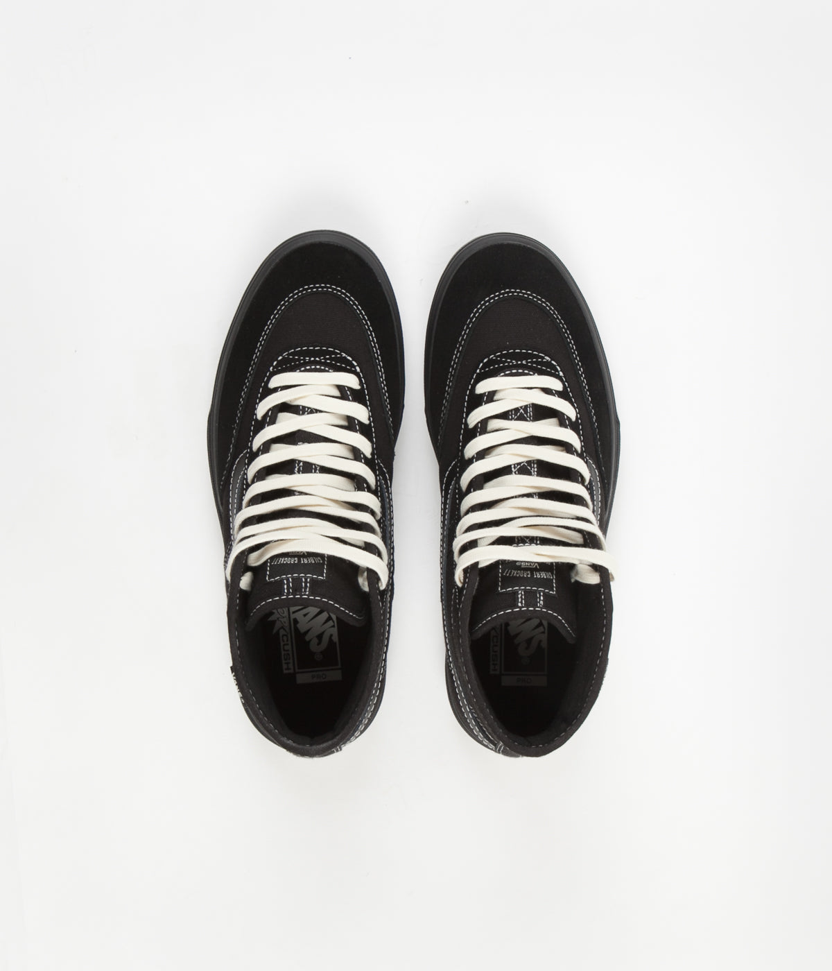 vans crockett pro black