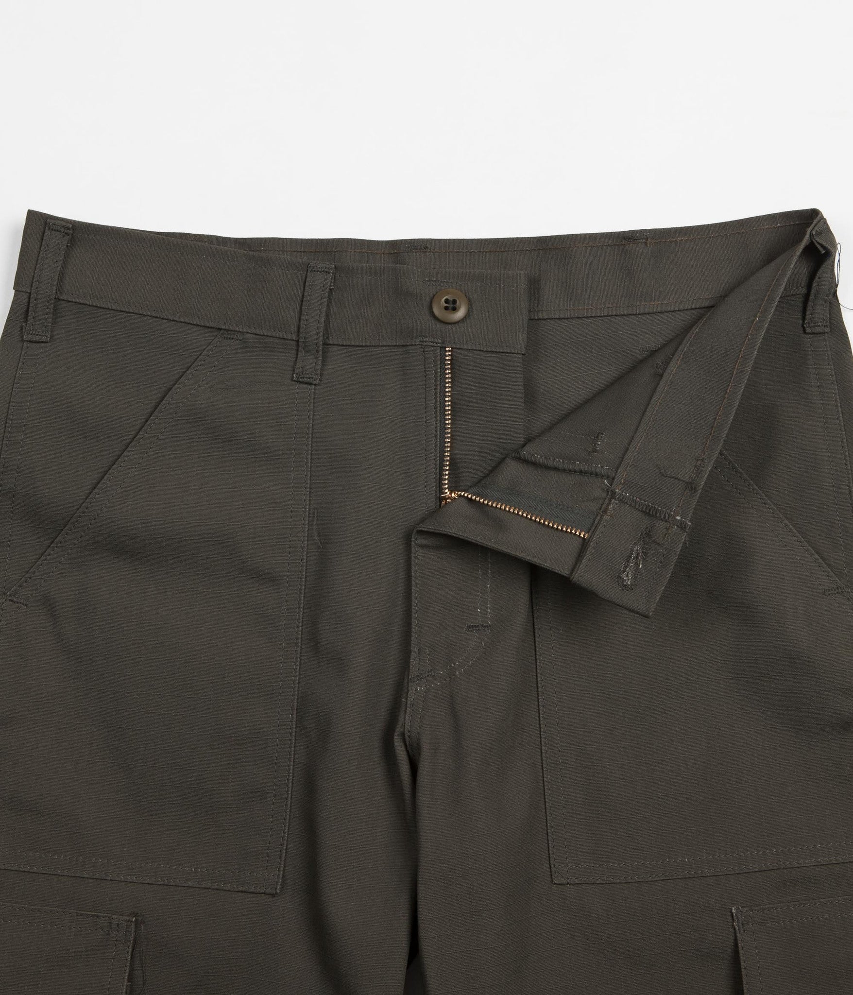 Stan Ray 6 Pocket Cargo Shorts - Olive Ripstop | Flatspot