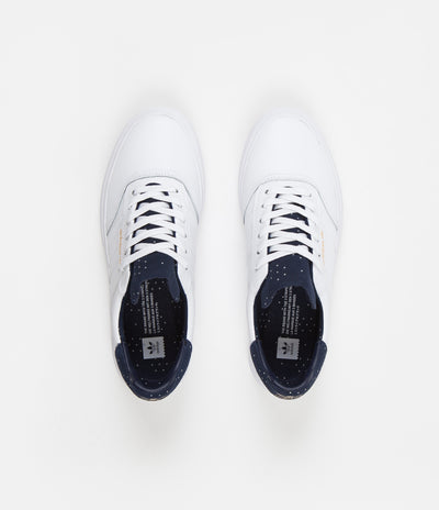 Adidas 3MC 'Jake Donnelly' Shoes - White / Collegiate Navy / Gold Meta ...