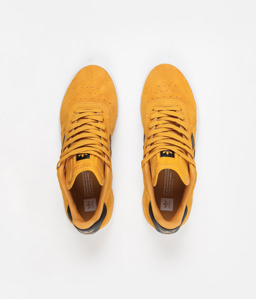 Adidas  'Miles Silvas' Shoes - Yellow / Core Black / Gold Metal |  Flatspot