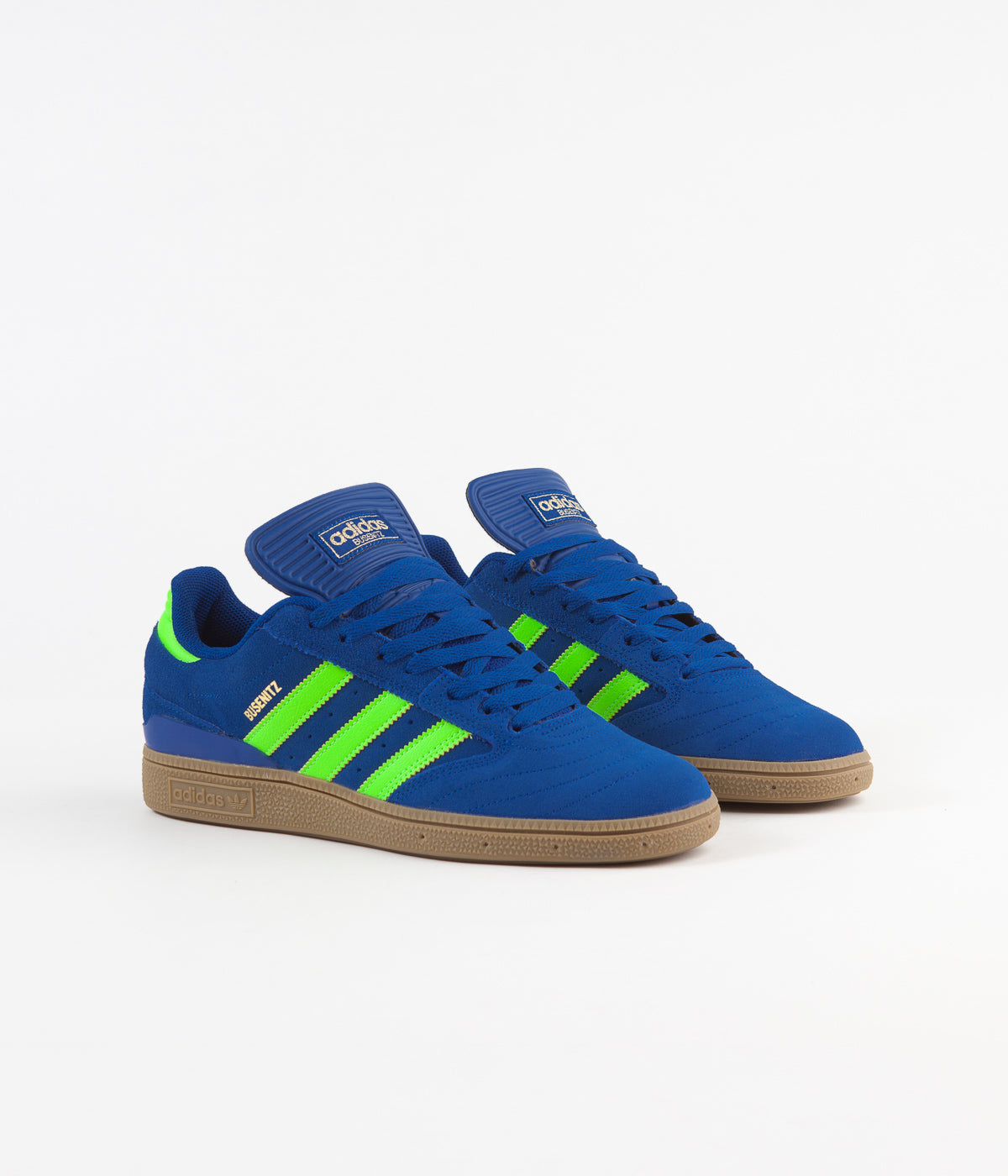 Adidas Busenitz Shoes - Collegiate Royal / Solar Green / Gum4 | Flatspot