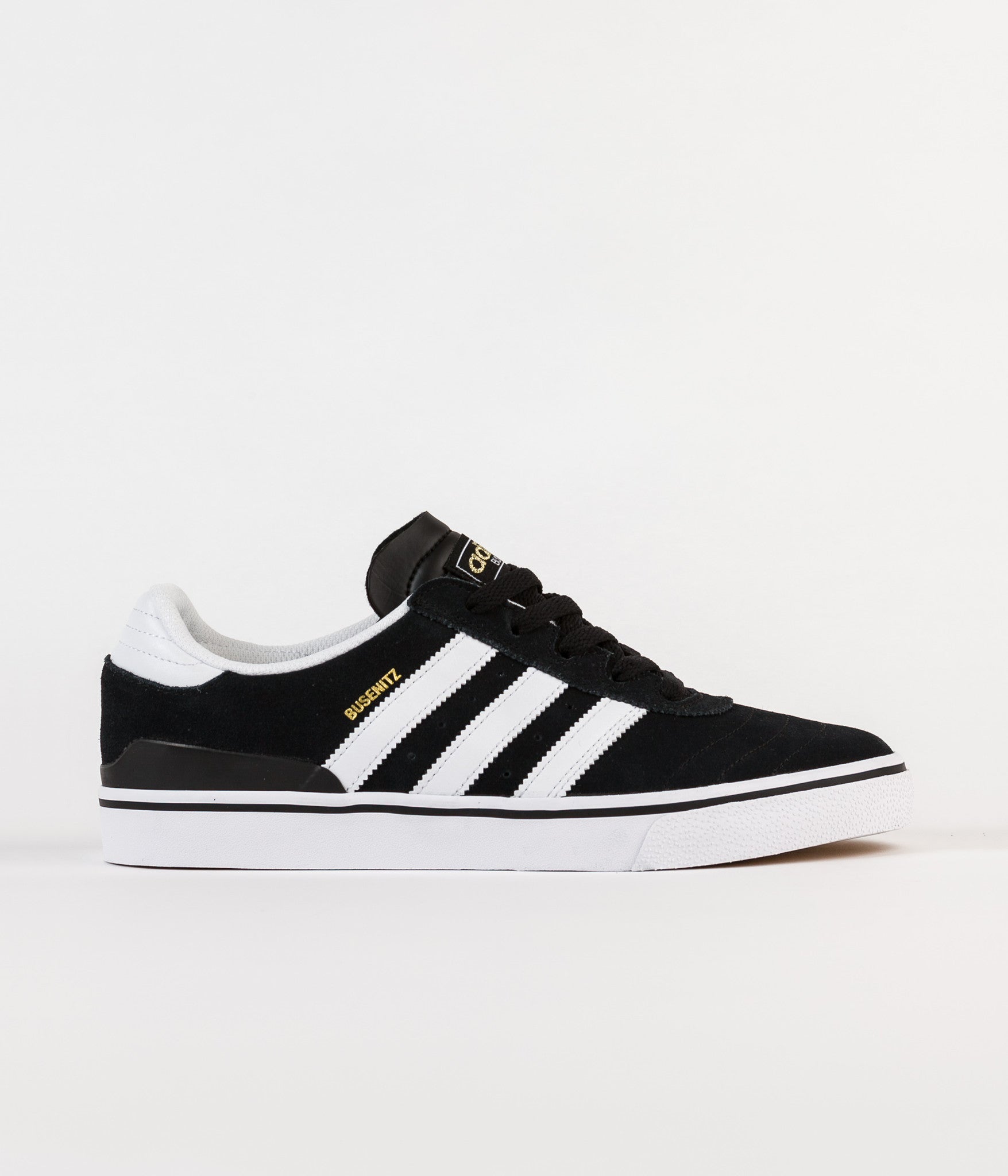 adidas busenitz vulc crystal white & black shoes