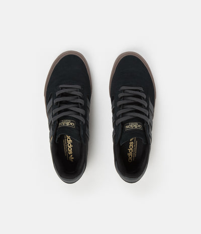 adidas busenitz vulc black & white shoes