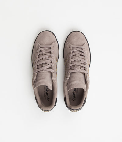 Adidas Campus Adv Shoes - Chalky Brown / Chalky Brown / Gold Metallic ...