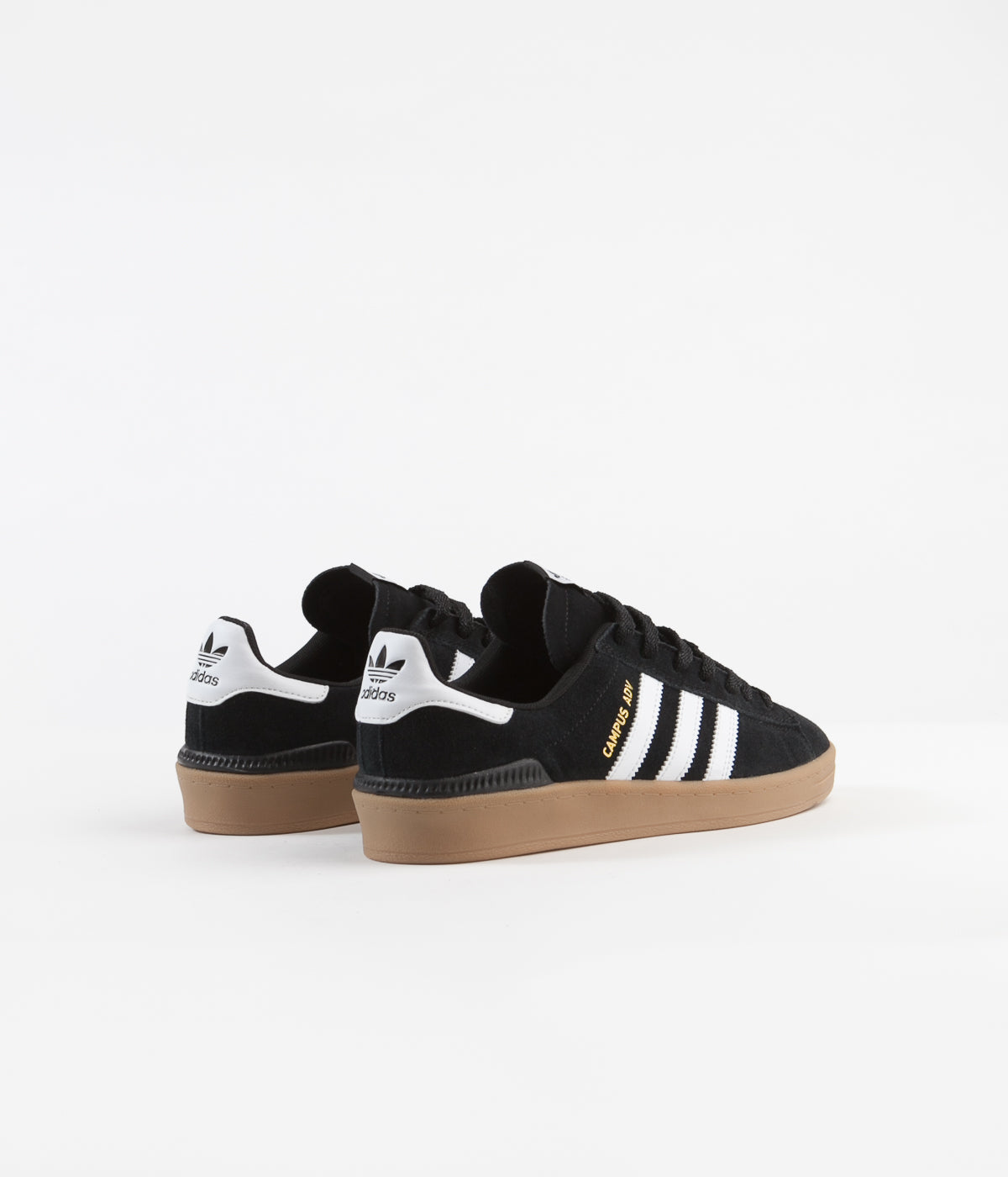 adidas campus adv black gum