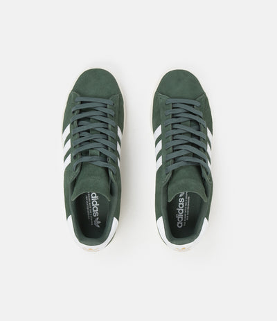 white adidas shoes green