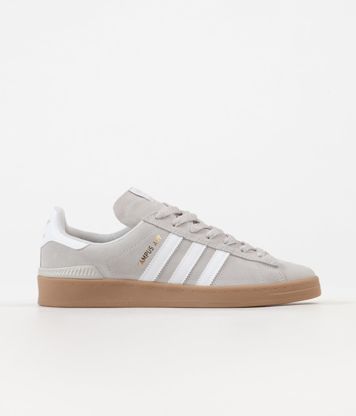 adidas campus grey one white