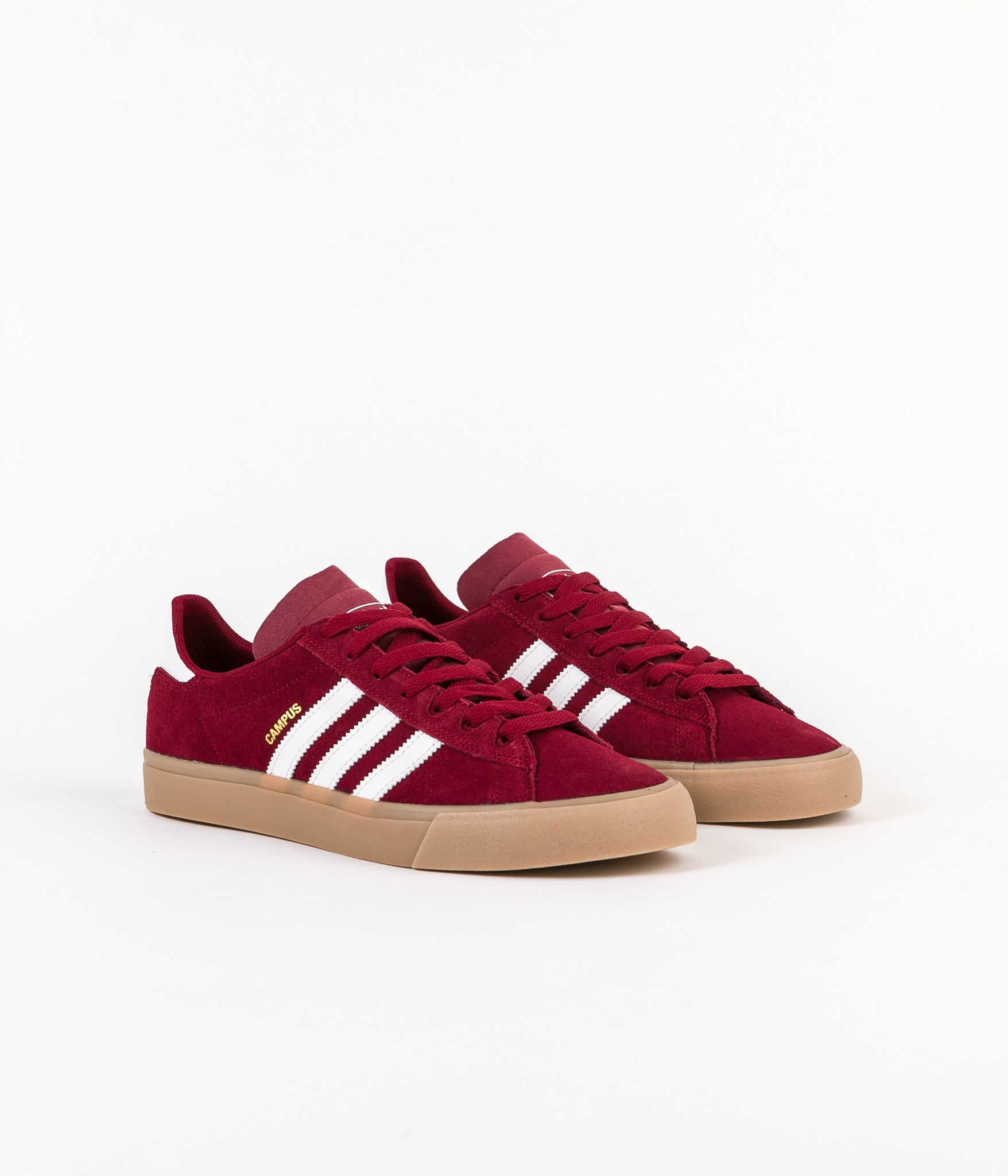 adidas campus vulc white red | Great 