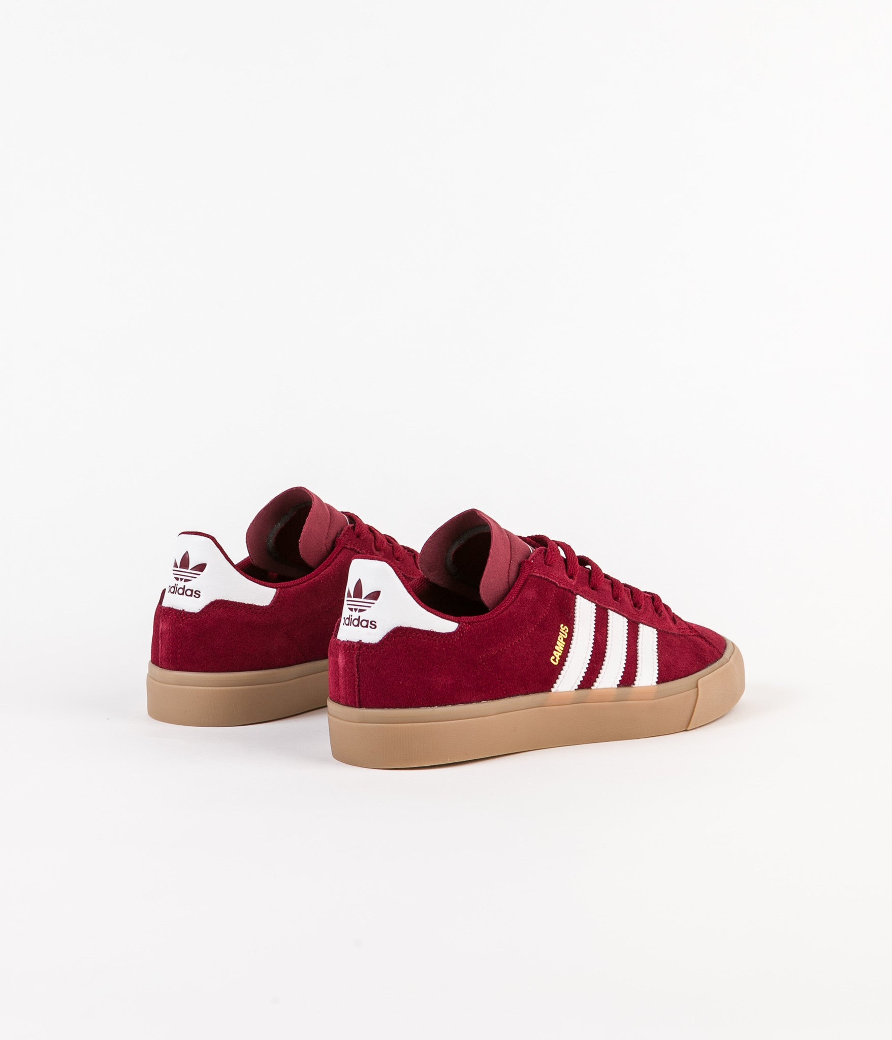 adidas campus vulc burgundy