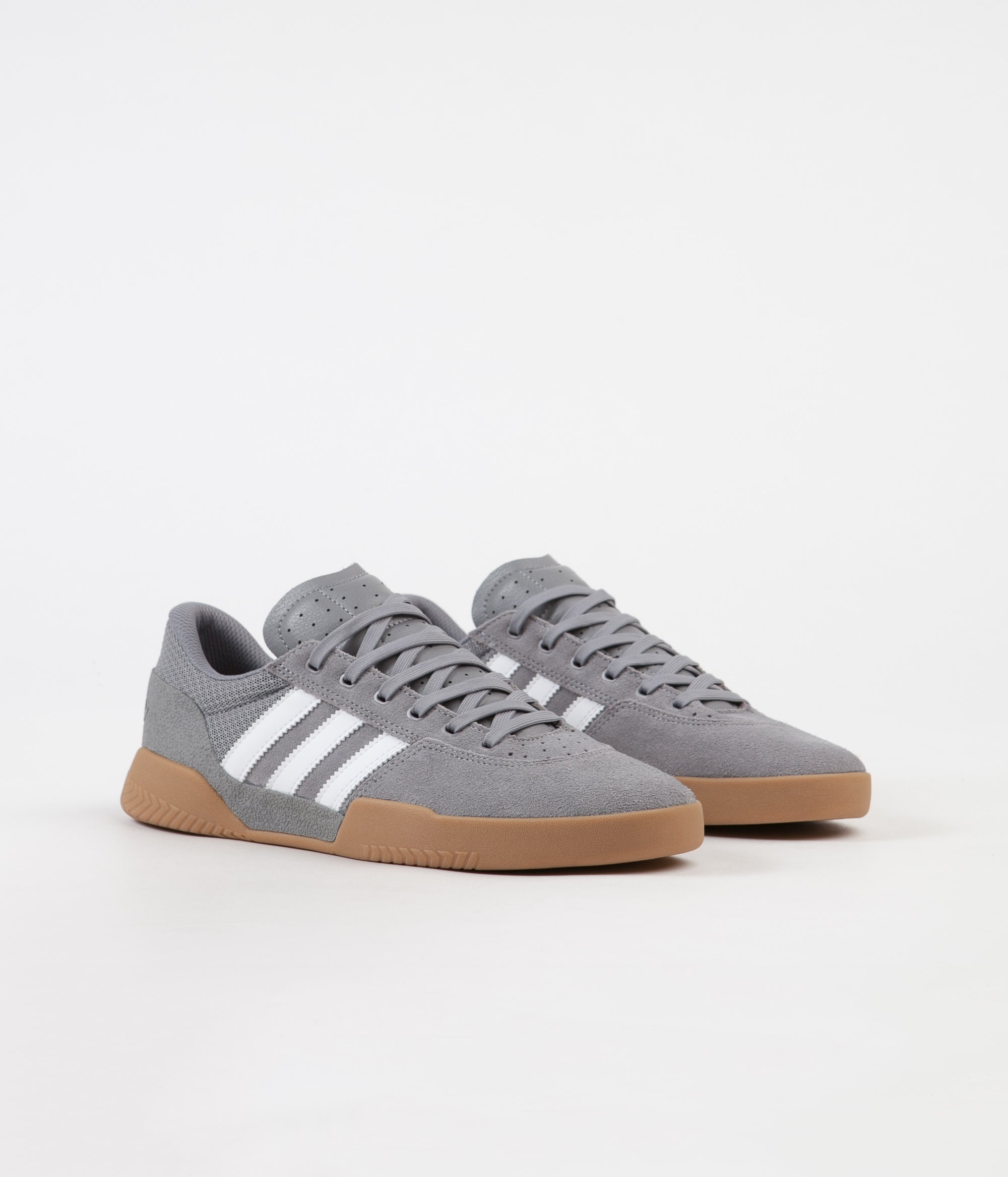 Adidas City Cup Shoes - Grey Three / FTW White / Gum4 | Flatspot