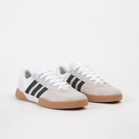 Adidas City Cup Shoes - White / Core 