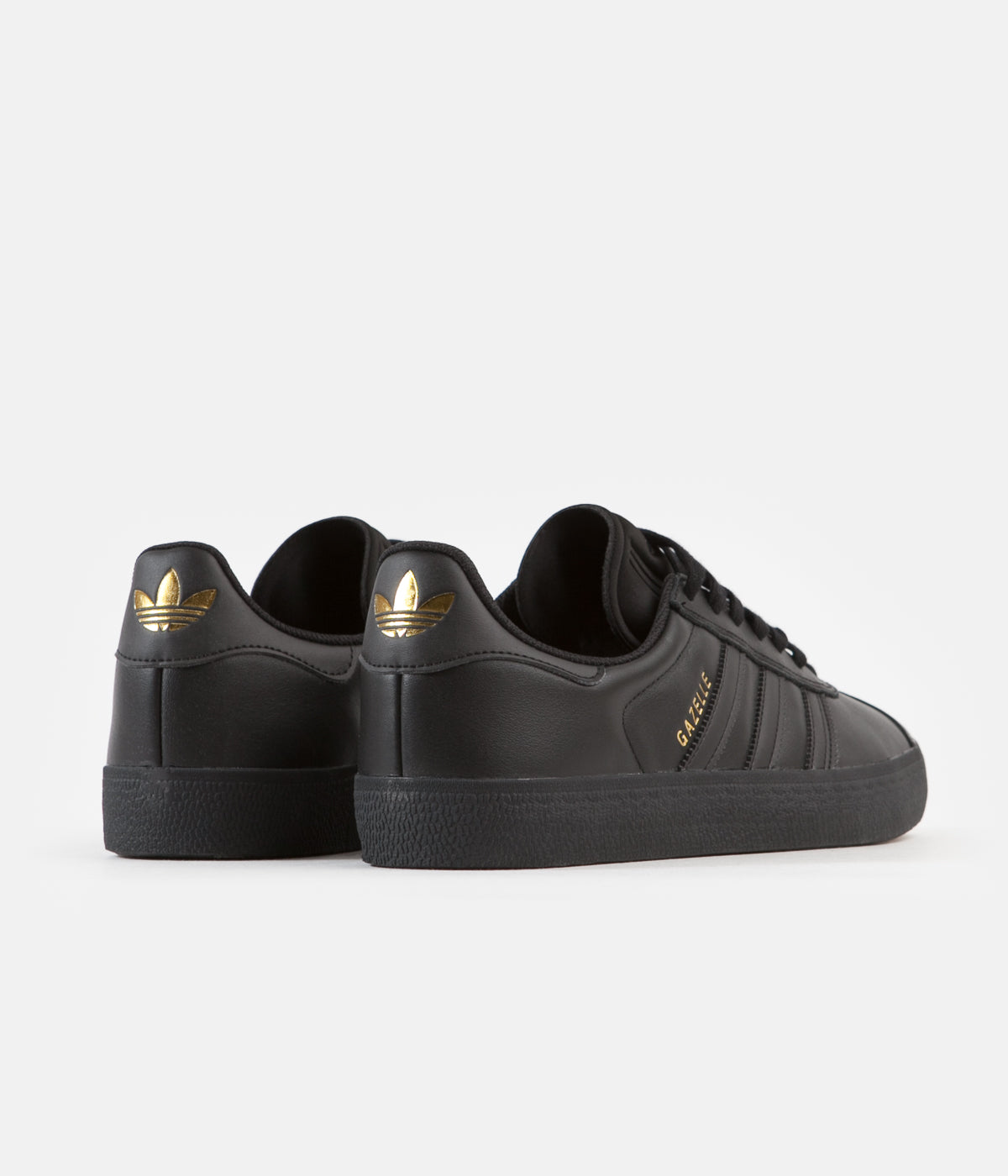 Corrección profesor ataque Adidas Gazelle ADV Shoes - Core Black / Core Black / Gold Metallic |  Flatspot