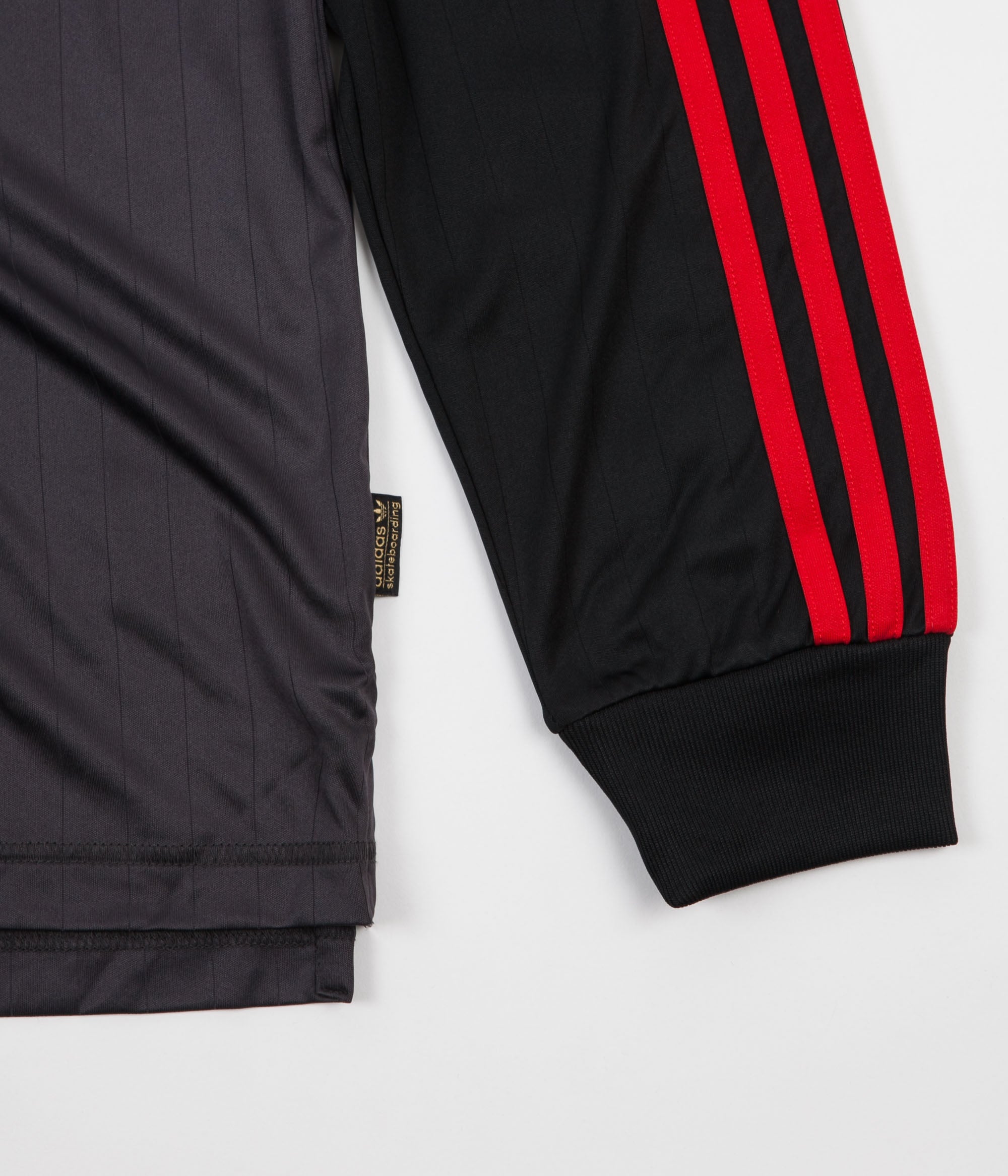 Adidas Goalie Jersey - Black / Utility Black / Scarlet | Flatspot