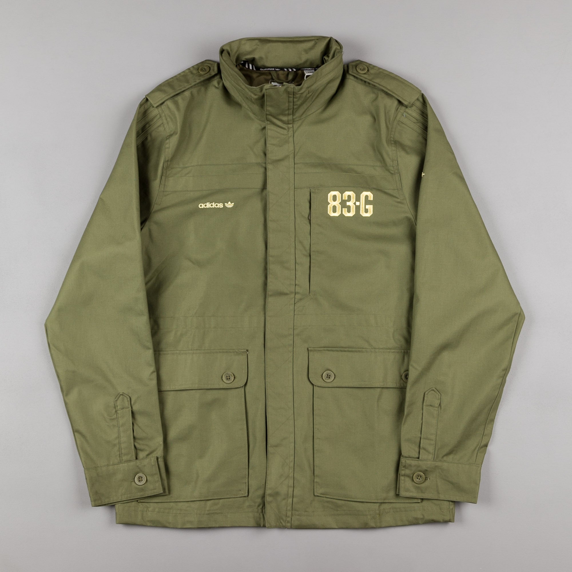 adidas jacket military