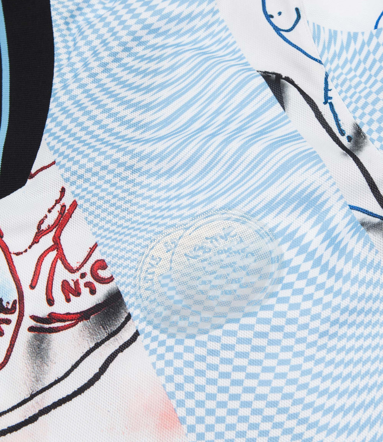 Leonardoda ajuste Promesa Adidas Gonzales Jersey - Black / White / Clear Blue / Multicolour | Flatspot